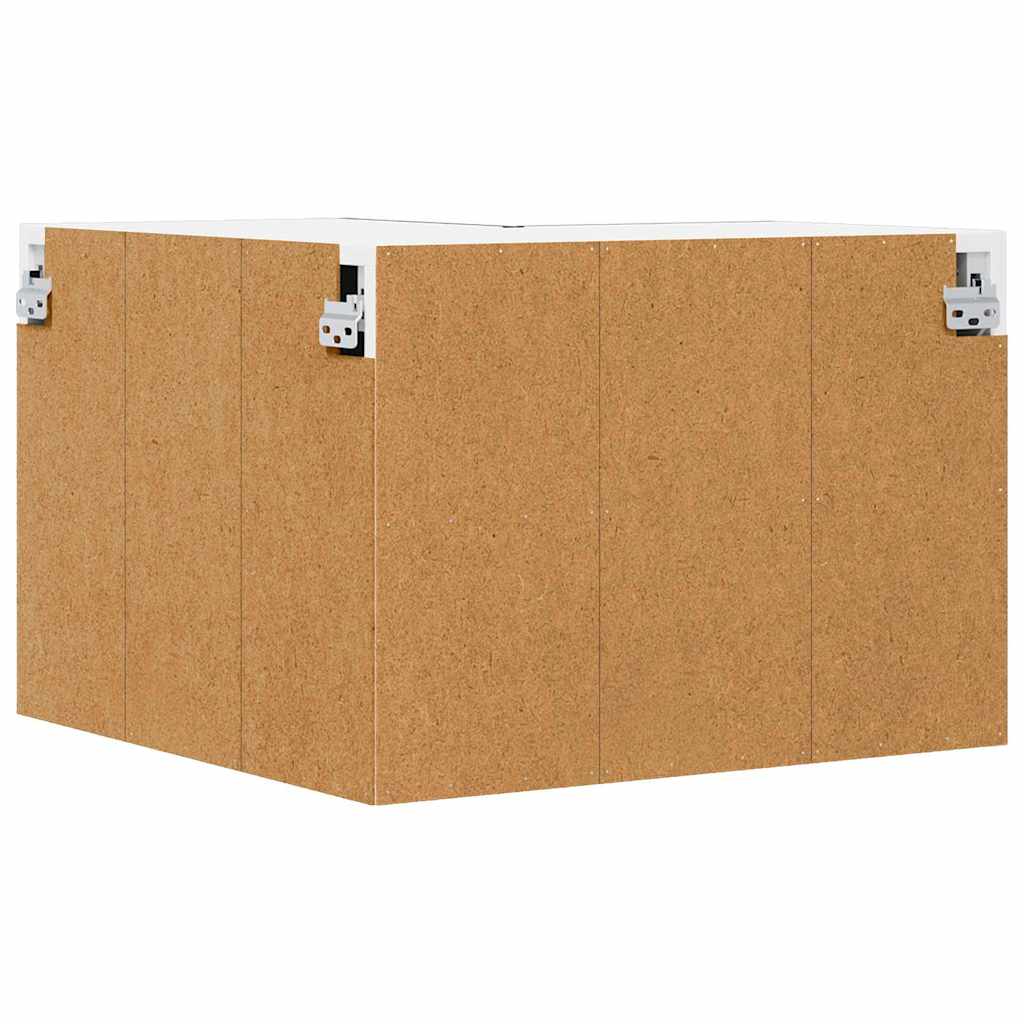 Kitchen Wall Cabinet Black 57 x 57 x 40 cm Engineered Wood
