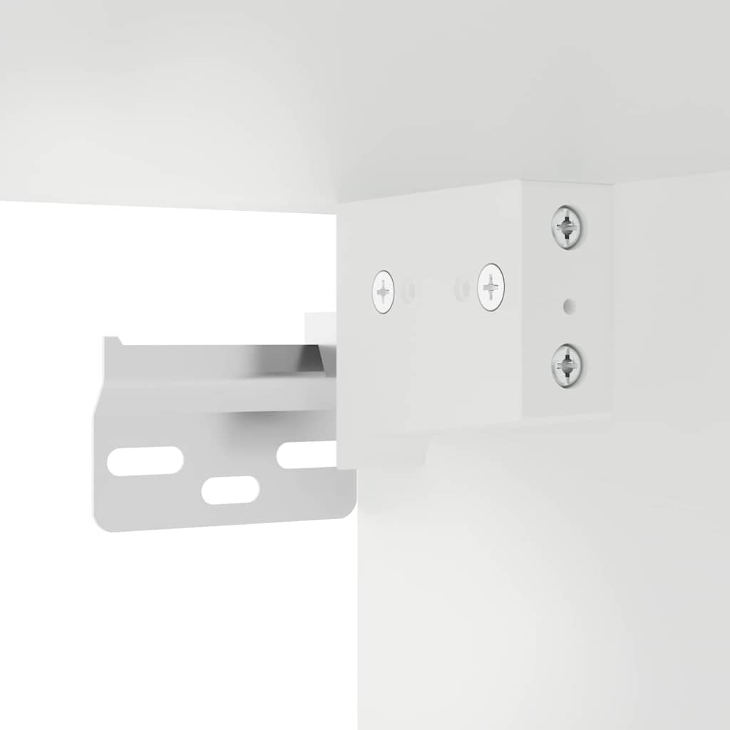 Kitchen Wall Cabinet with Shelf 2 pcs White 60 x 31 x 40 cm