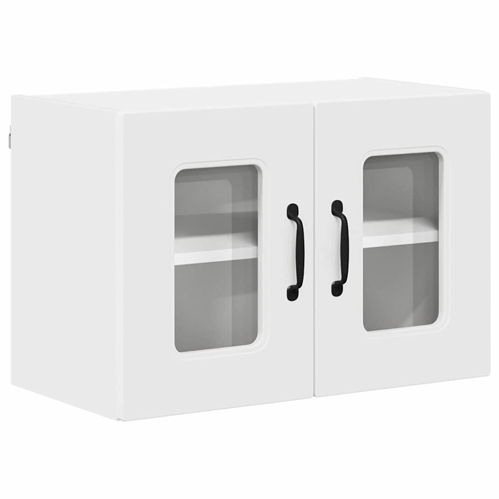 Kitchen Wall Cabinet with Shelf 2 pcs White 60 x 31 x 40 cm