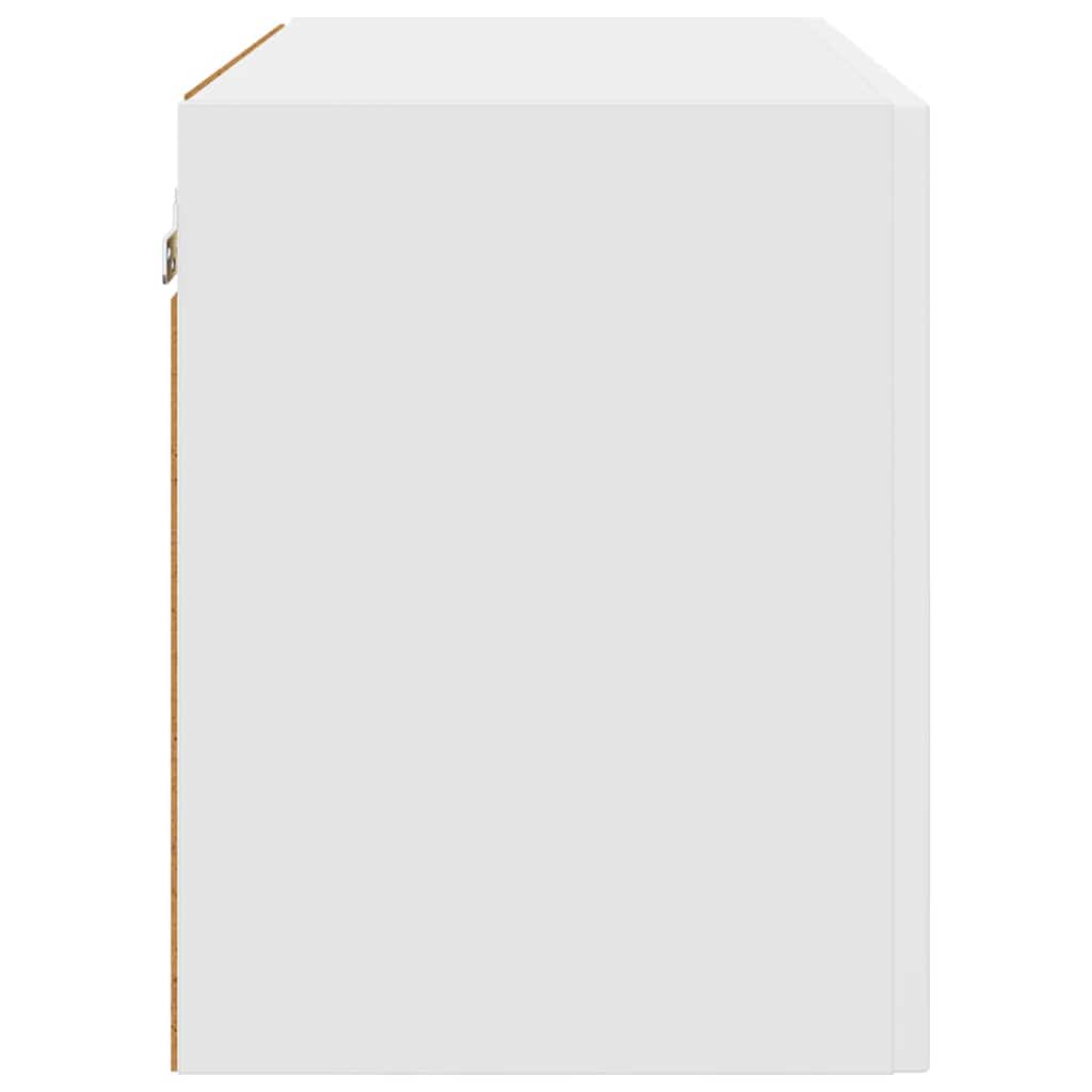 Kitchen Wall Cabinet with Shelf 2 pcs White 60 x 31 x 40 cm