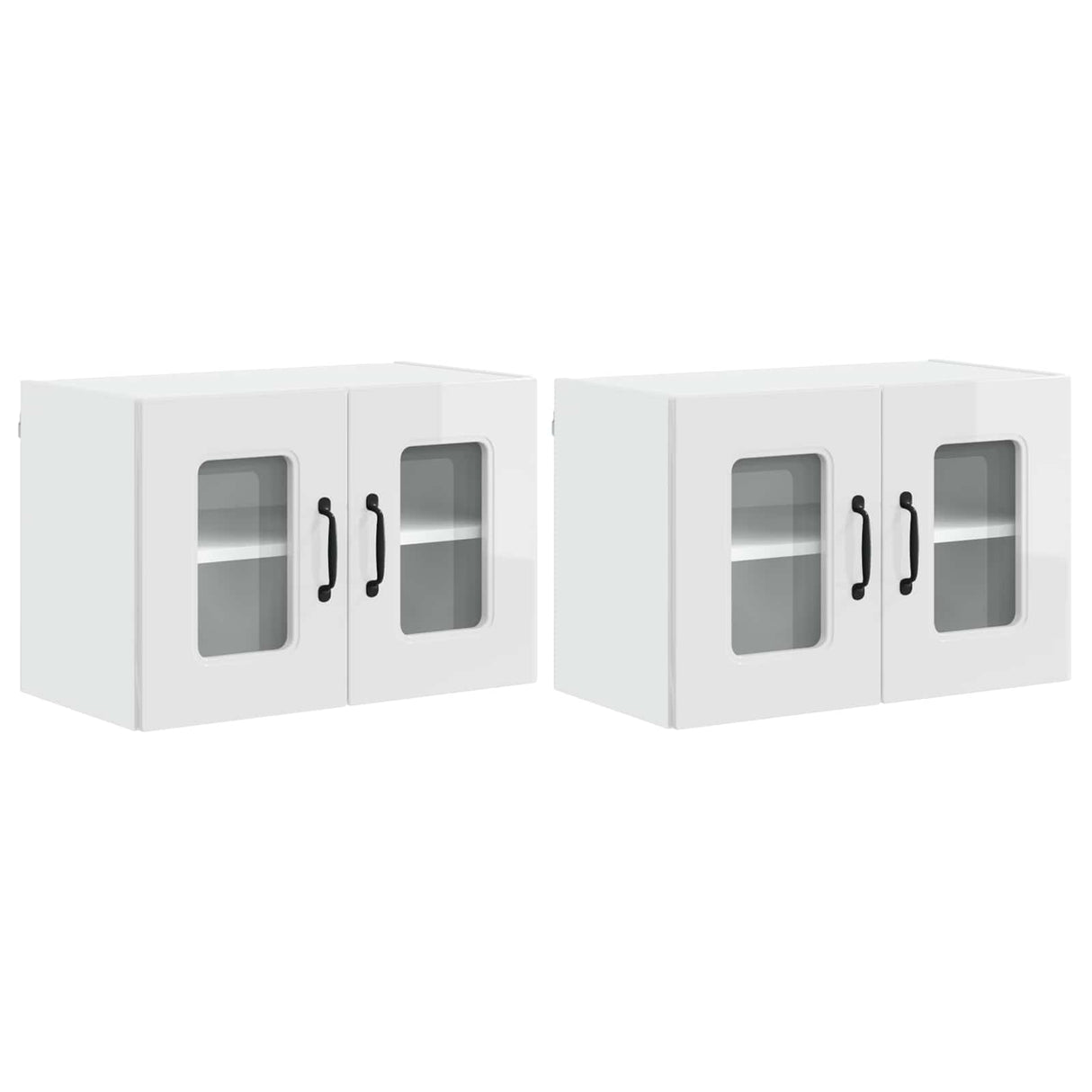 Dishwasher Panel Kalmar 2 pcs High Gloss White 60 x 31 x 40 cm