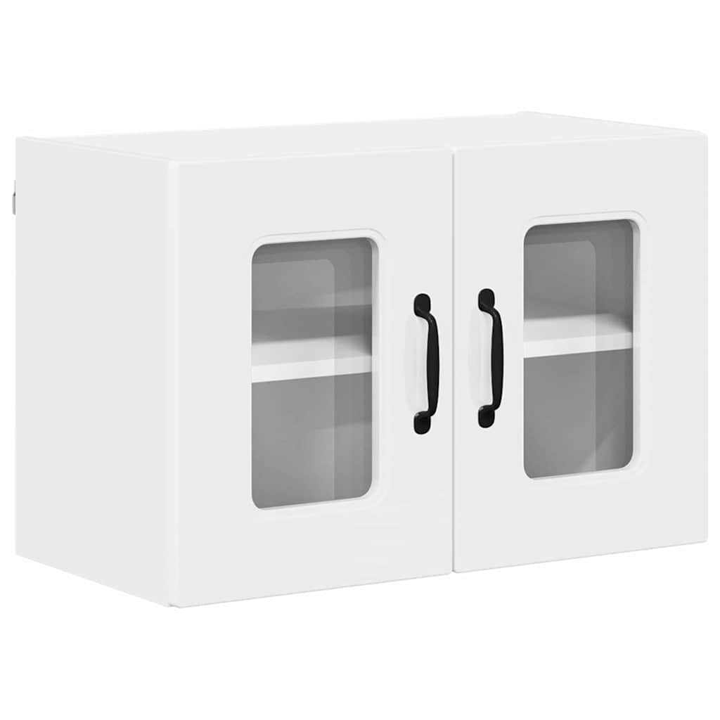 Kitchen Wall Cabinet 2 pcs High Gloss White 60 x 31 x 40 cm