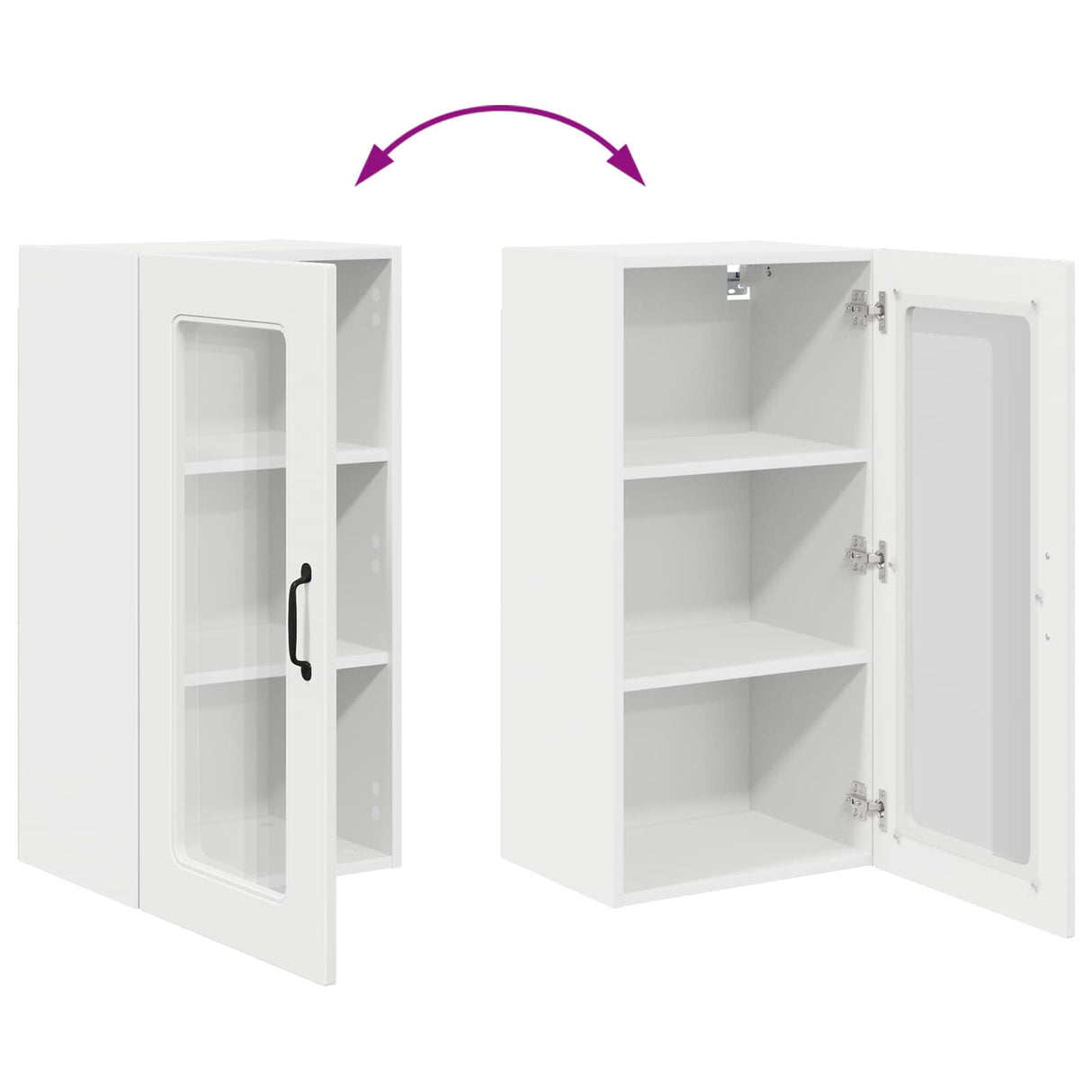 Dishwasher Panel Kalmar 2 pcs White 40 x 31 x 80 cm