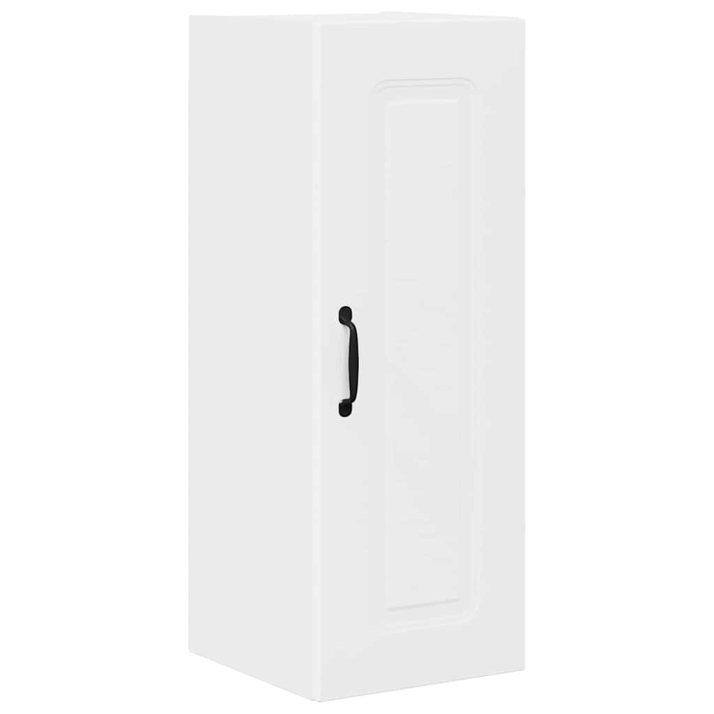 Kitchen Wall Cabinet with Shelf 2 pcs White 30 x 31 x 80 cm