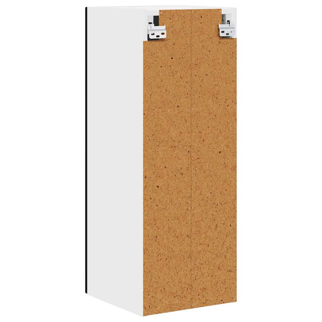 Kitchen Wall Cabinet with Shelf 2 pcs Black 30 x 31 x 80 cm