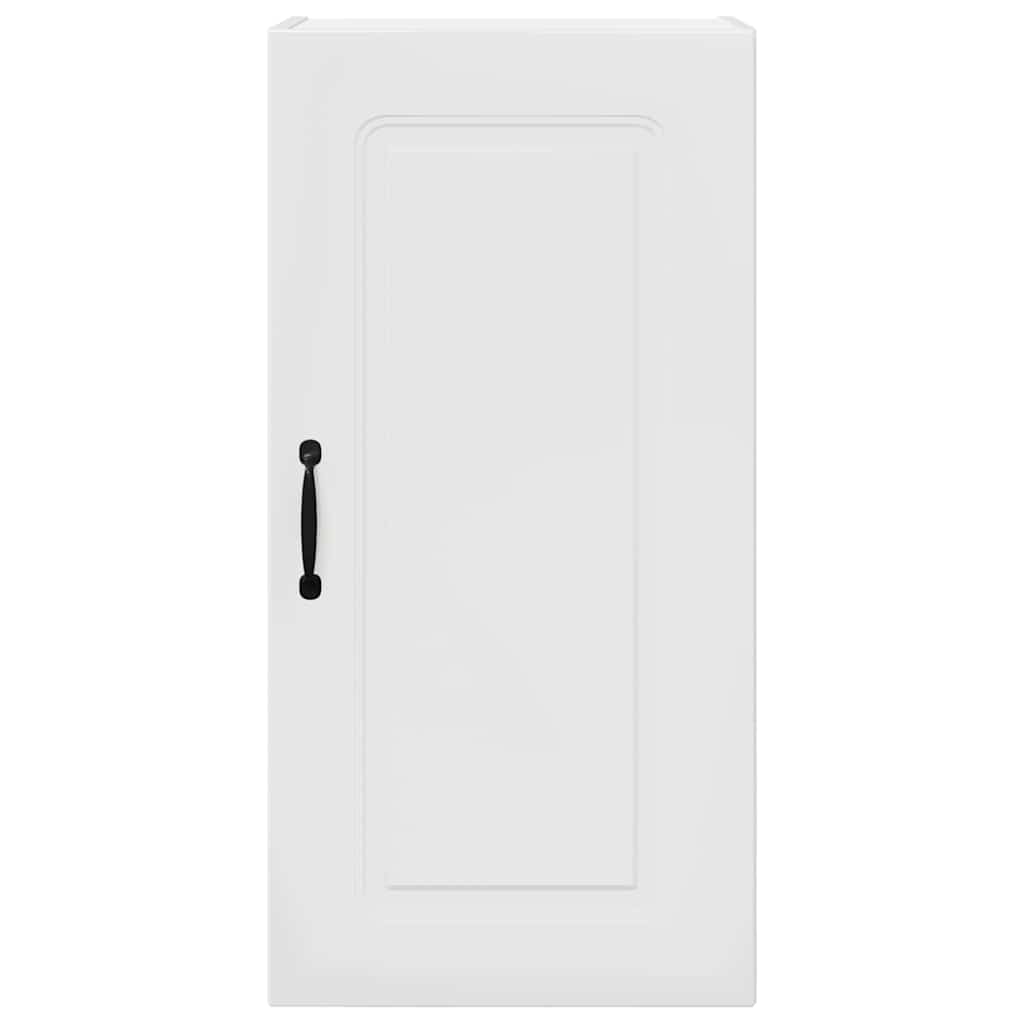 Kitchen Wall Cabinet with Door High Gloss White 40 x 31 x 80 cm