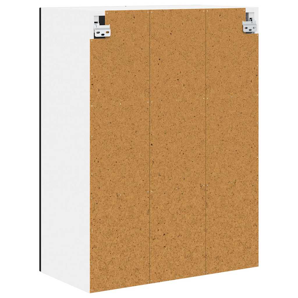 Kitchen Wall Cabinet Black 60 x 31 x 80 cm Engineered Wood