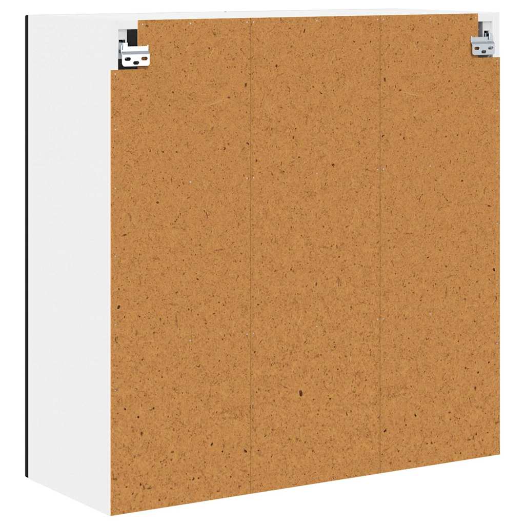 Kitchen Wall Cabinet Black 80 x 31 x 80 cm Engineered Wood