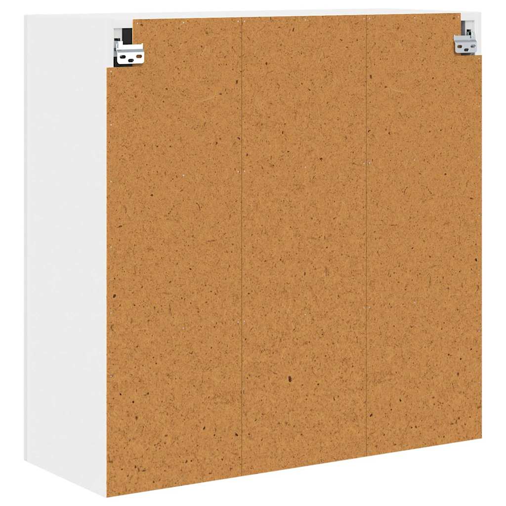 Kitchen Wall Cabinet with Door High Gloss White 80 x 31 x 80 cm