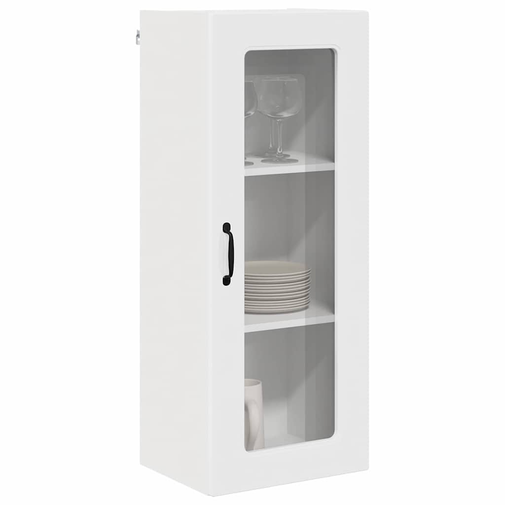 Kitchen Wall Cabinet High Gloss White 40 x 31 x 100 cm