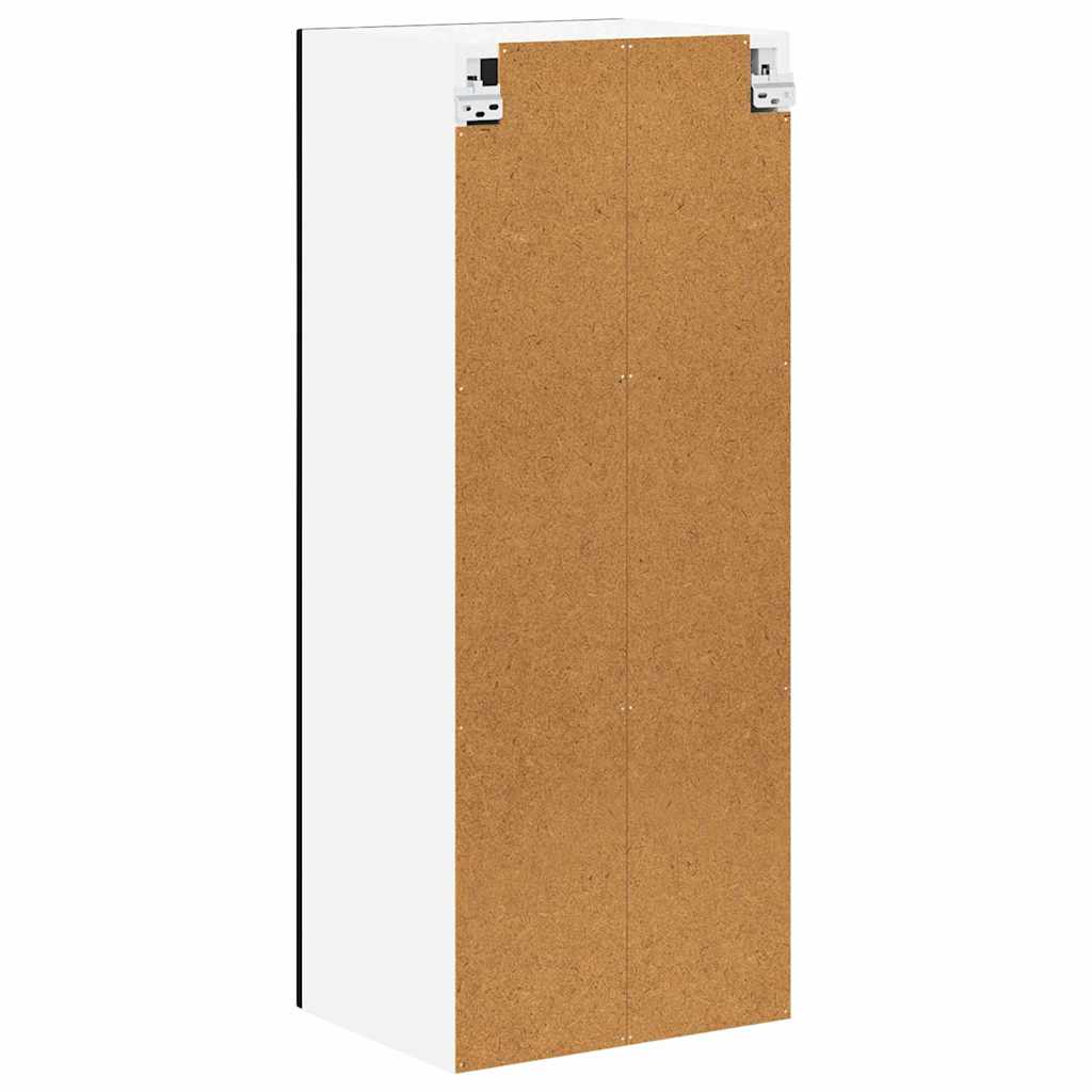 Kitchen Wall Cabinet Black 40 x 31 x 100 cm Engineered Wood