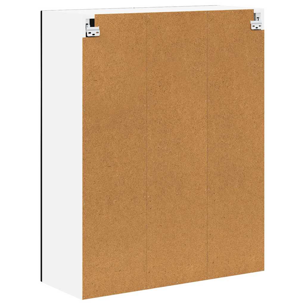 Kitchen Wall Cabinet Black 80 x 31 x 100 cm Engineered Wood