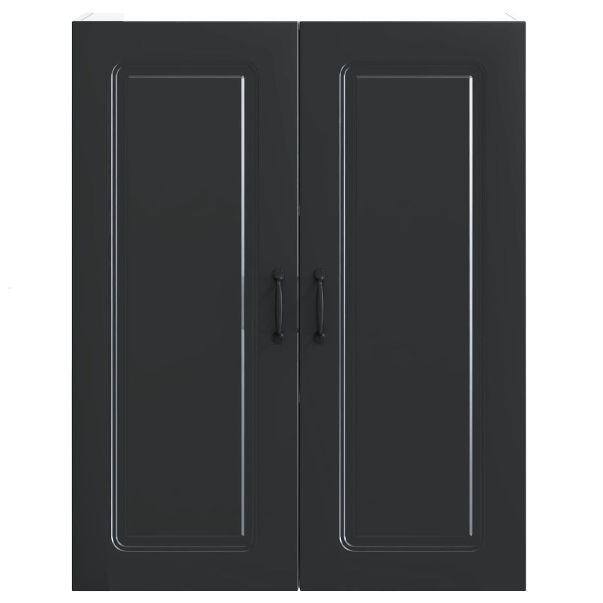 Dishwasher Panel Kalmar Black 80 x 31 x 100 cm Engineered Wood