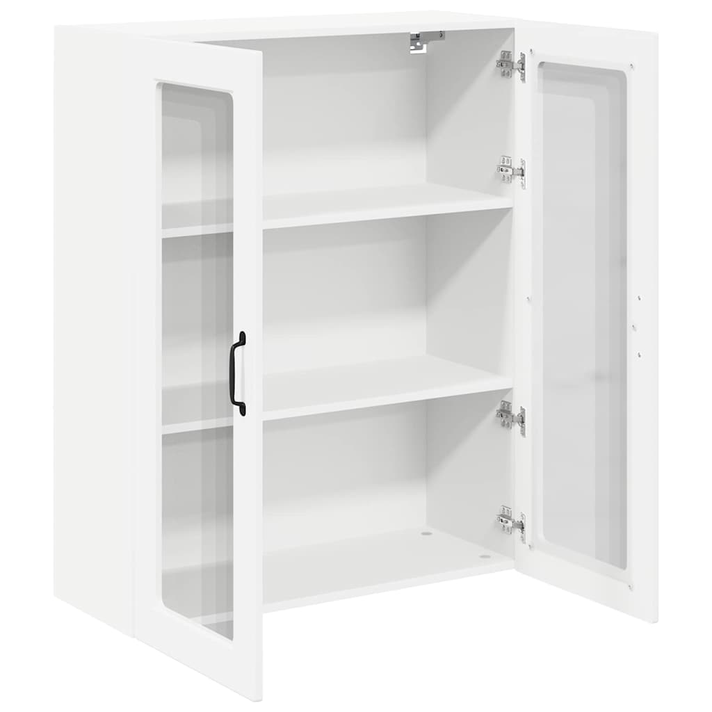 Kitchen Wall Cabinet High Gloss White 80 x 31 x 100 cm