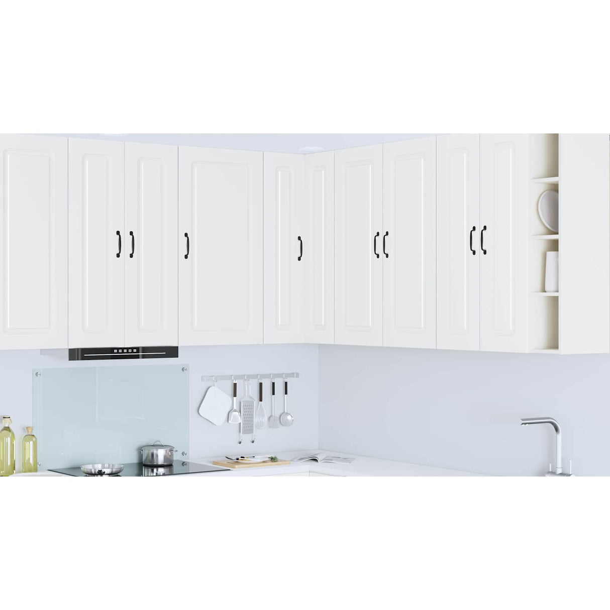 Dishwasher Panel Kalmar White 57 x 57 x 100 cm Engineered Wood