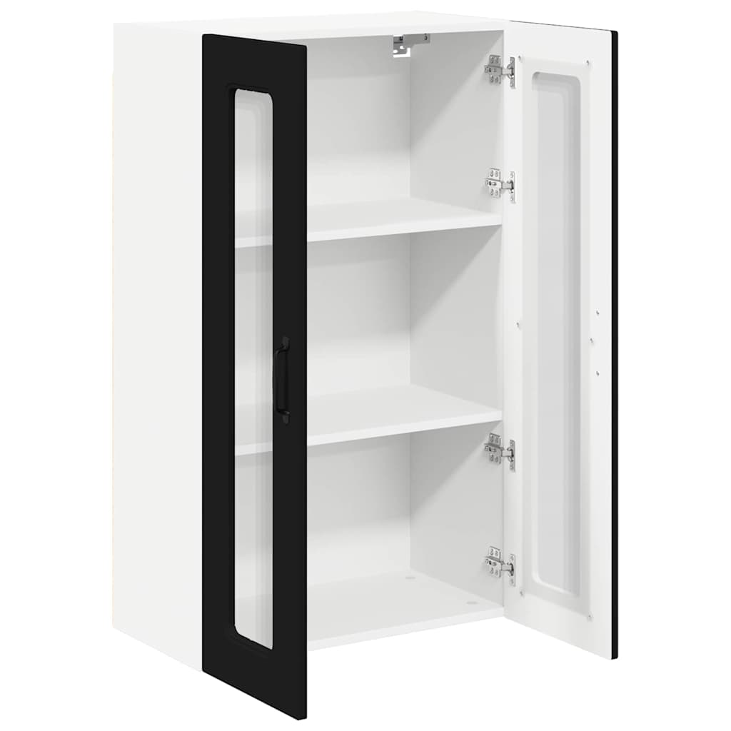 Kitchen Wall Cabinet Black 60 x 31 x 100 cm Engineered Wood