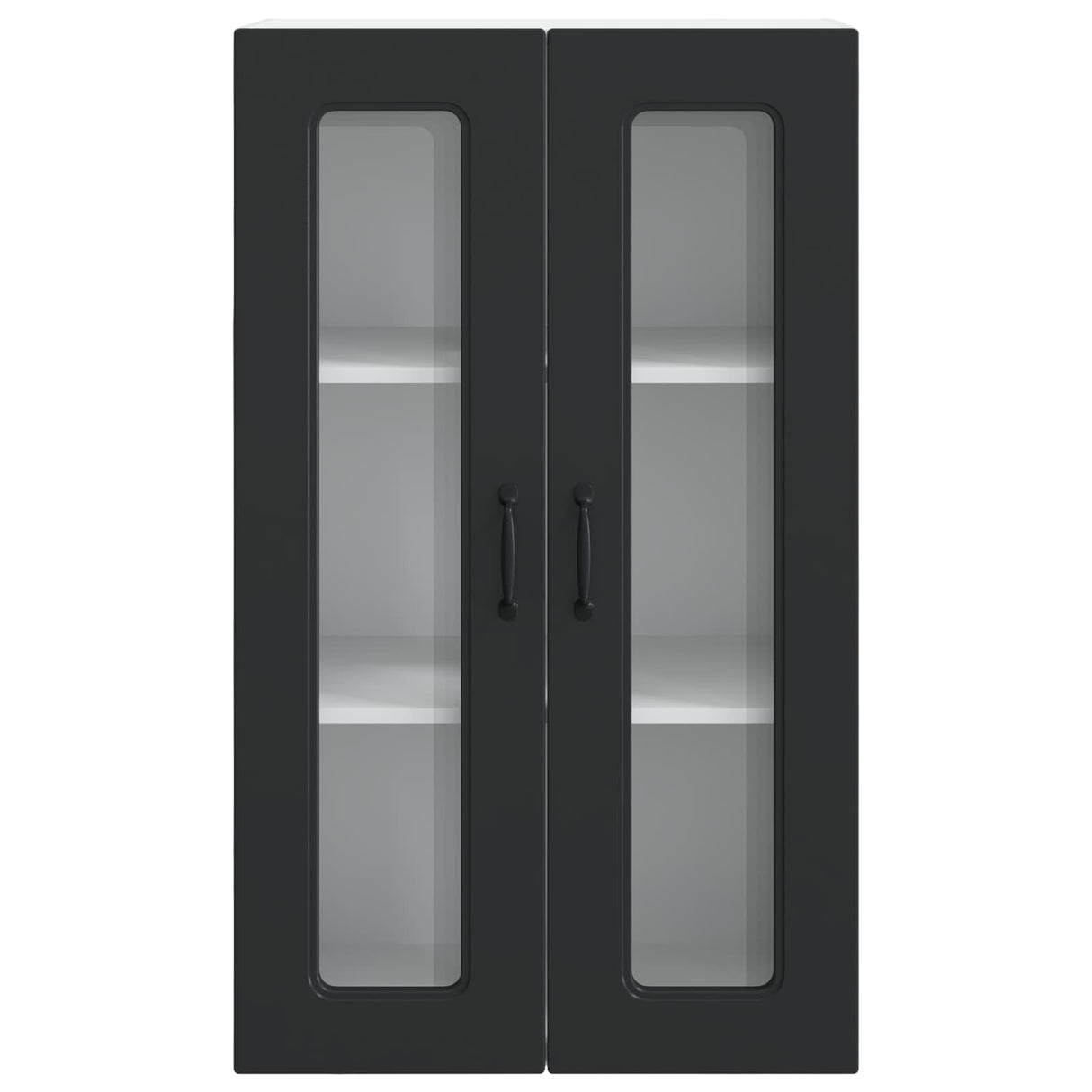 Dishwasher Panel Kalmar Black 60 x 31 x 100 cm Engineered Wood