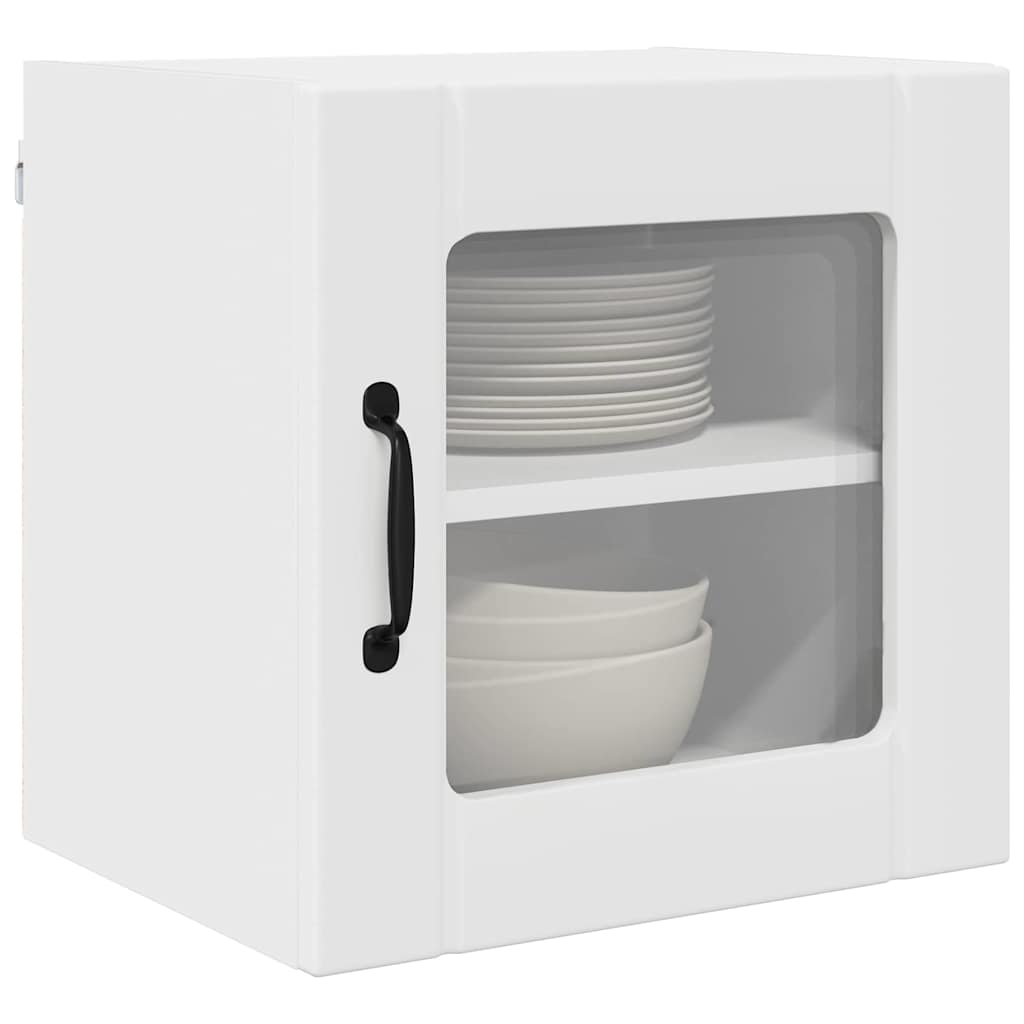 Kitchen Wall Cabinet with Shelf 2 pcs White 40 x 31 x 40 cm