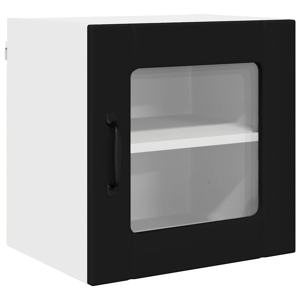 Kitchen Wall Cabinet Black 40 x 31 x 40 cm Engineered Wood