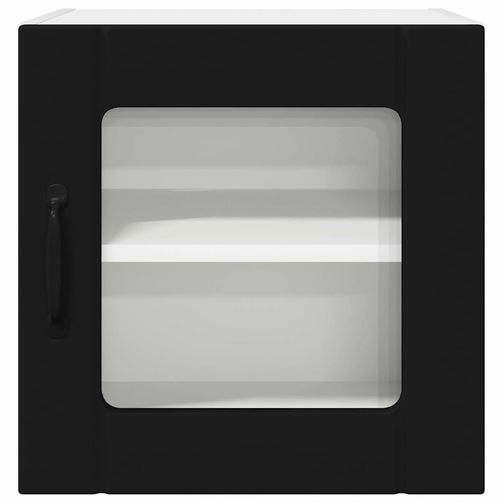 Kitchen Wall Cabinet Black 40 x 31 x 40 cm Engineered Wood