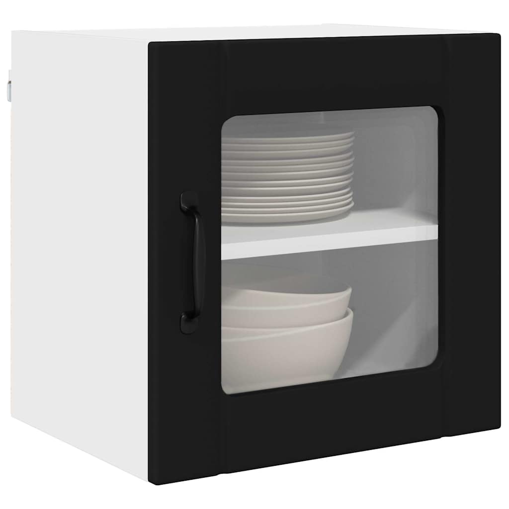 Kitchen Wall Cabinet Black 40 x 31 x 40 cm Engineered Wood