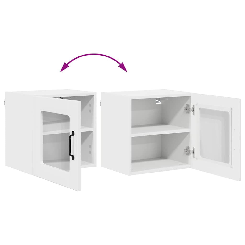 Kitchen Wall Cabinet High Gloss White 40 x 31 x 40 cm
