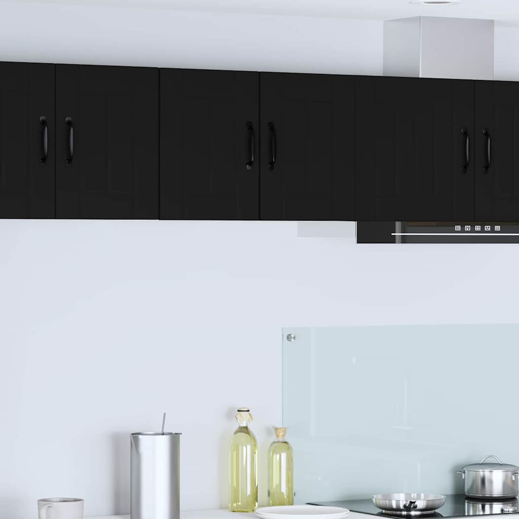 Kitchen Wall Cabinet Black 30 x 31 x 40 cm Engineered Wood