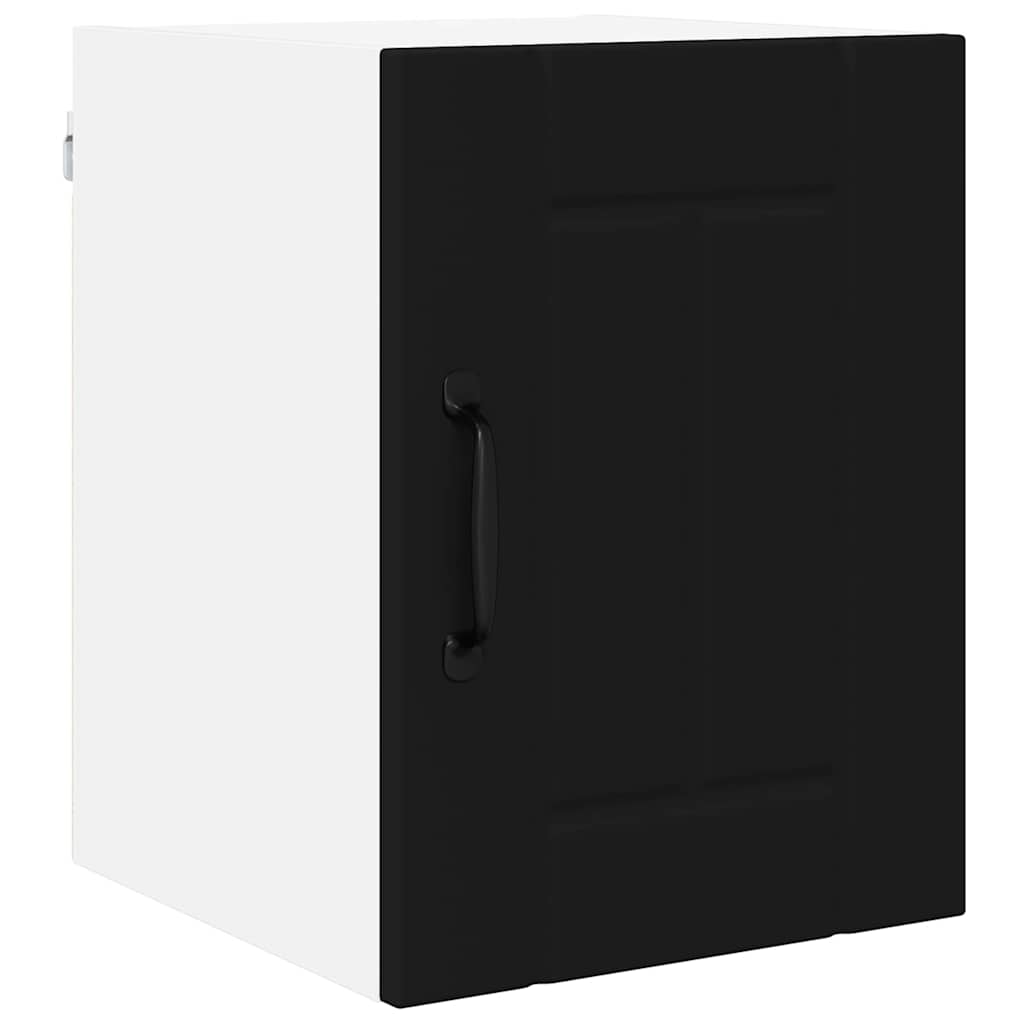 Kitchen Wall Cabinet Black 30 x 31 x 40 cm Engineered Wood