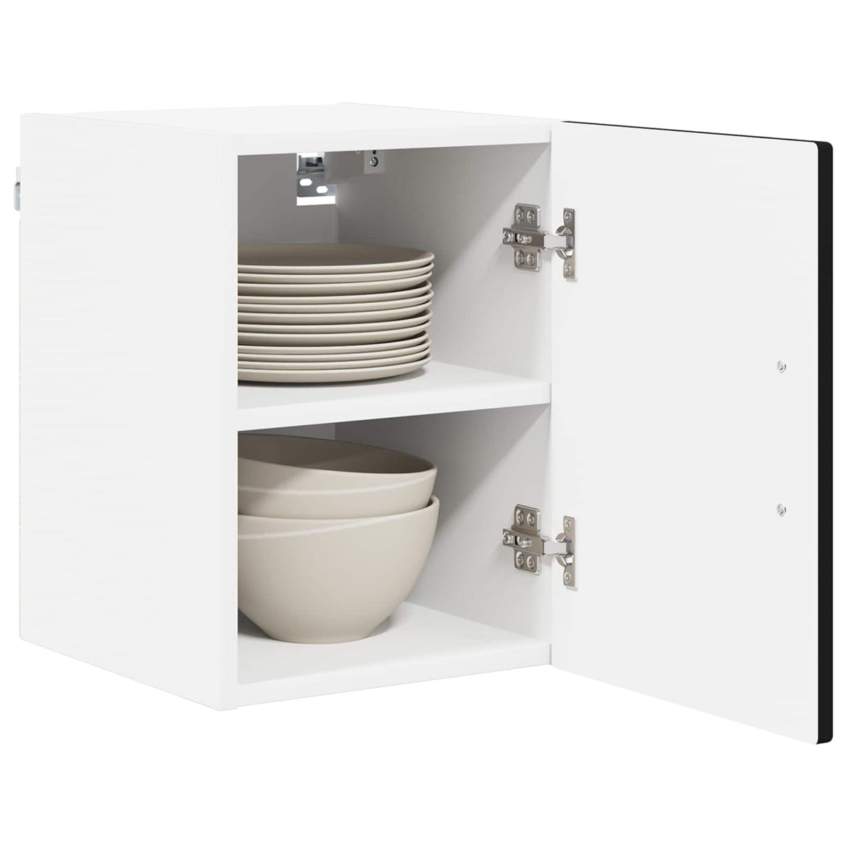 Wall Cabinet LUCCA Black 30 x 31 x 40 cm Engineered Wood
