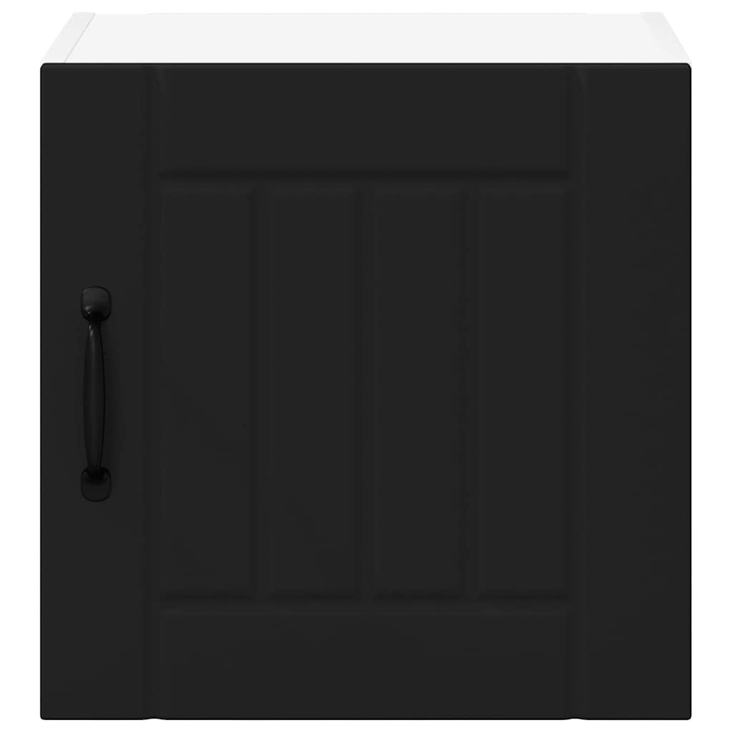 Kitchen Wall Cabinet Black 40 x 31 x 40 cm Engineered Wood