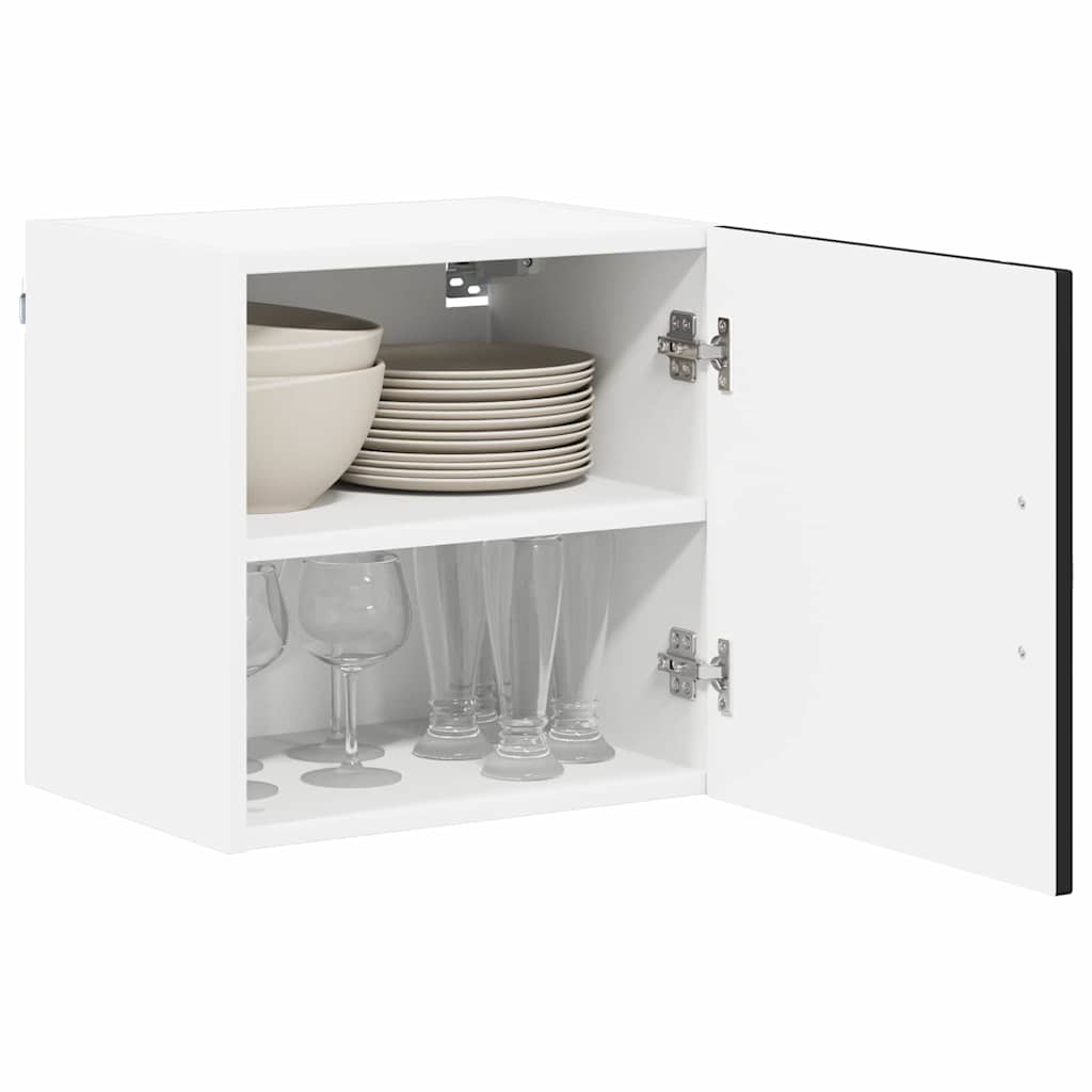 Kitchen Wall Cabinet Black 40 x 31 x 40 cm Engineered Wood