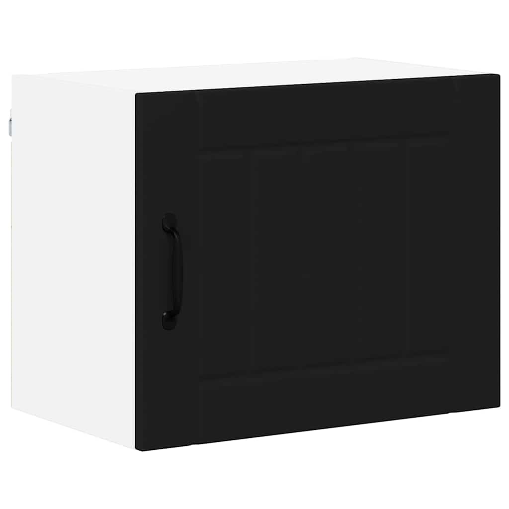 Kitchen Wall Cabinet Black 50 x 31 x 40 cm Engineered Wood