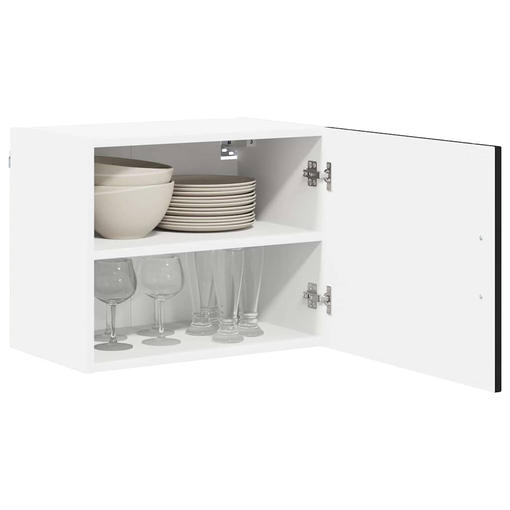 Wall Cabinet LUCCA Black 50 x 31 x 40 cm Engineered Wood