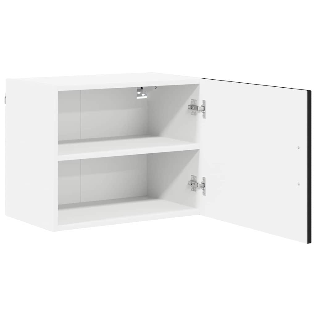 Kitchen Wall Cabinet with Shelf 2 pcs Black 50 x 31 x 40 cm