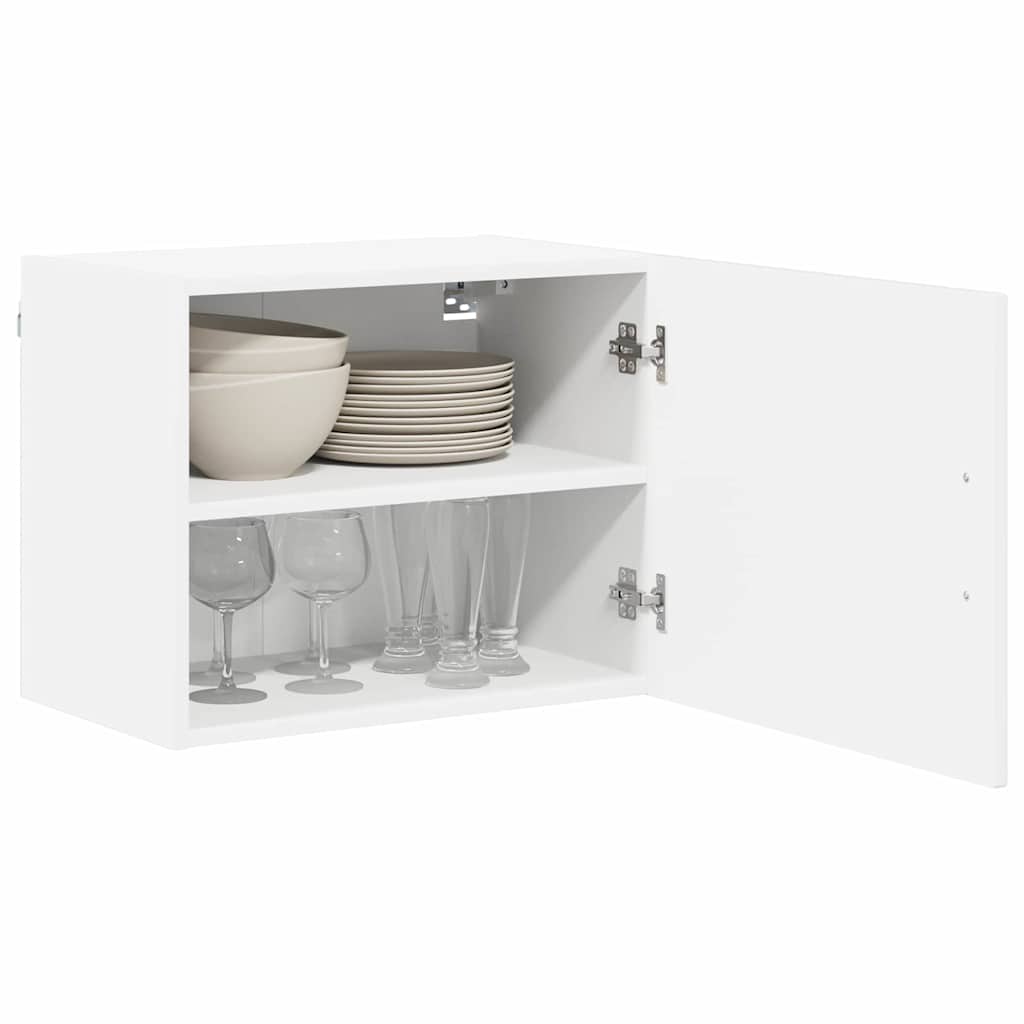 Kitchen Wall Cabinet 2 pcs High Gloss White 50 x 31 x 40 cm