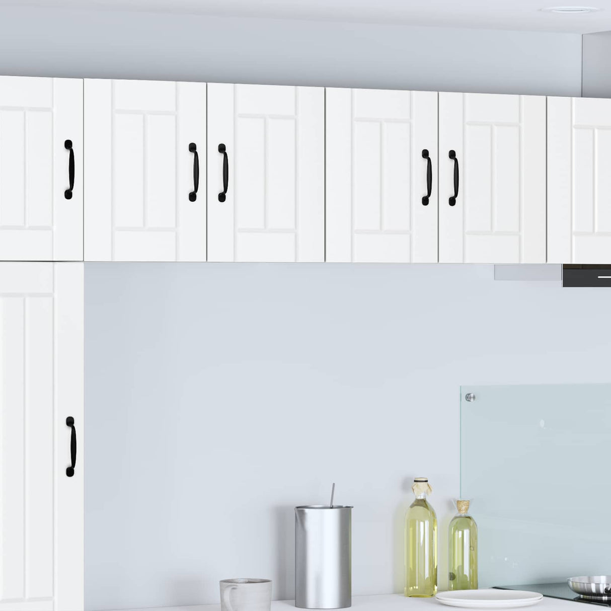 Wall Cabinet LUCCA White 60 x 31 x 40 cm Engineered Wood