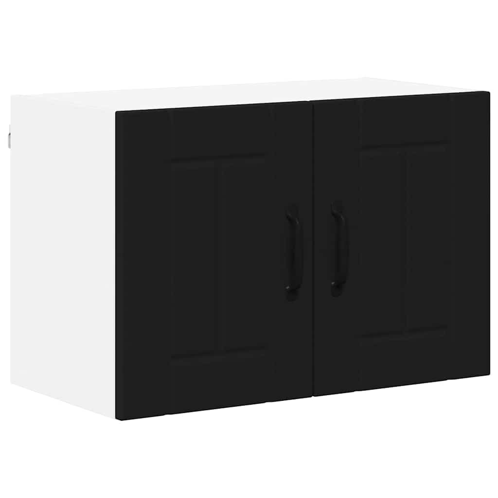 Kitchen Wall Cabinet Black 60 x 31 x 40 cm Engineered Wood