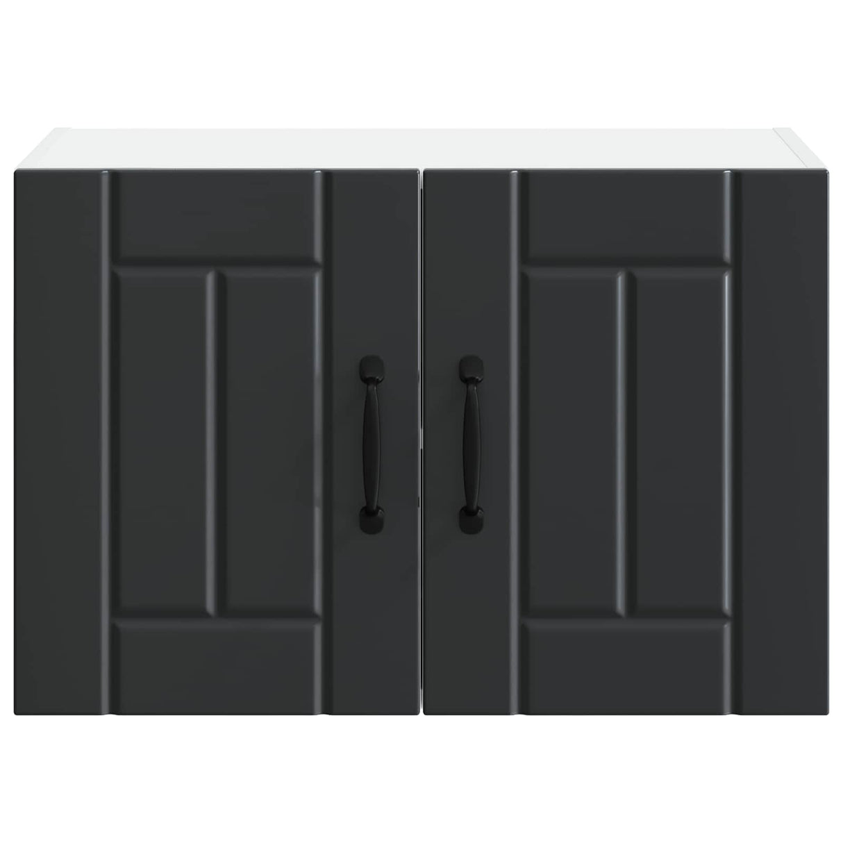 Wall Cabinet LUCCA 2 pcs Black 60 x 31 x 40 cm Engineered Wood