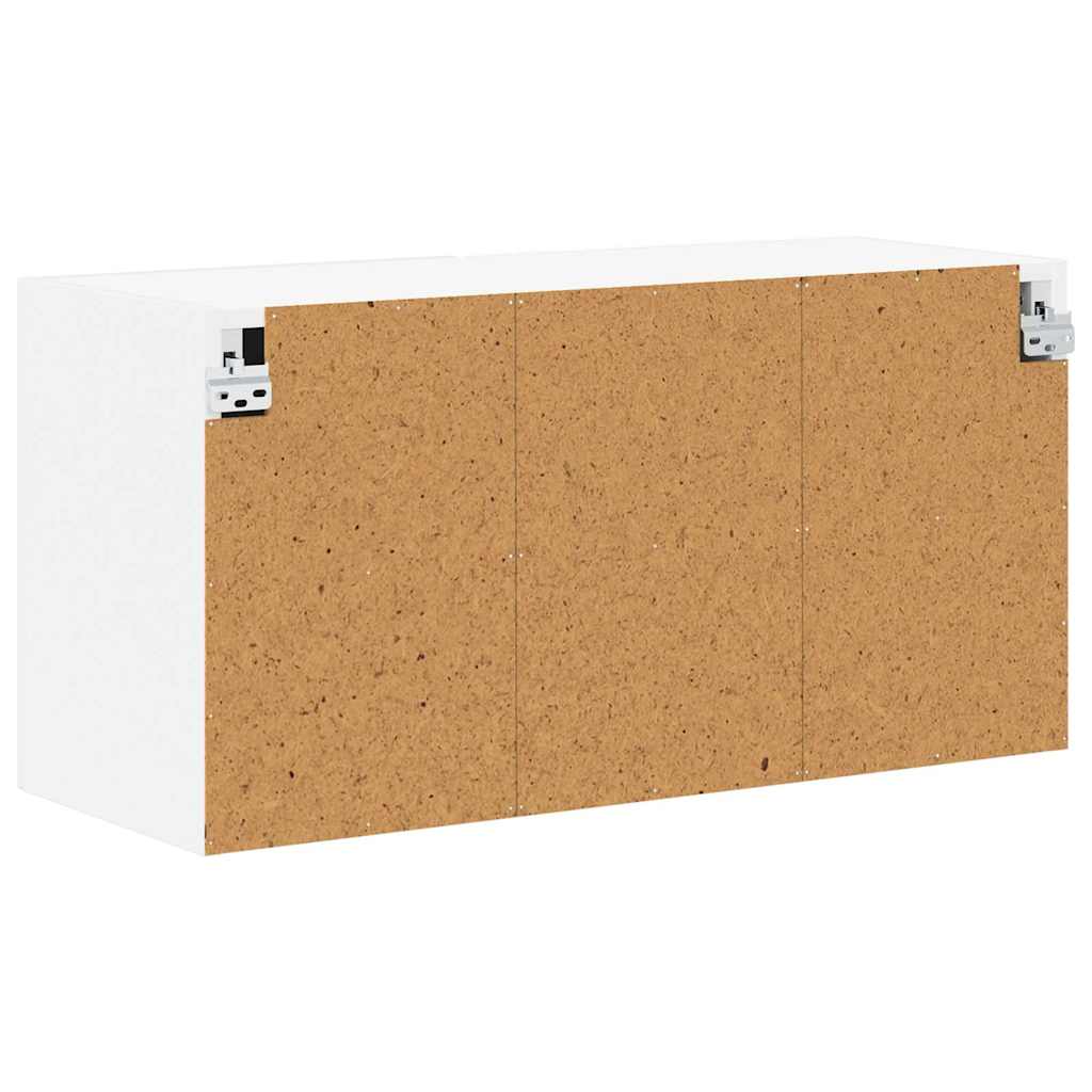 Kitchen Wall Cabinet High Gloss White 80 x 31 x 40 cm