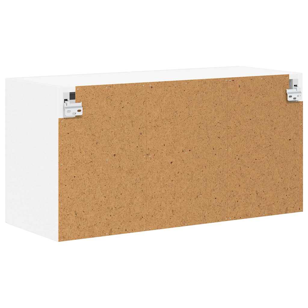 Kitchen Wall Cabinet High Gloss White 80 x 31 x 40 cm