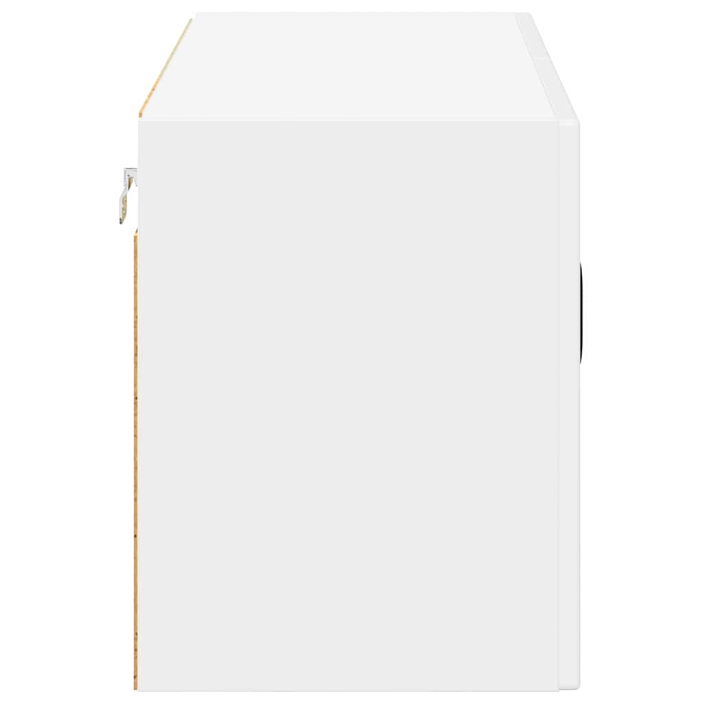 Kitchen Wall Cabinet High Gloss White 80 x 31 x 40 cm