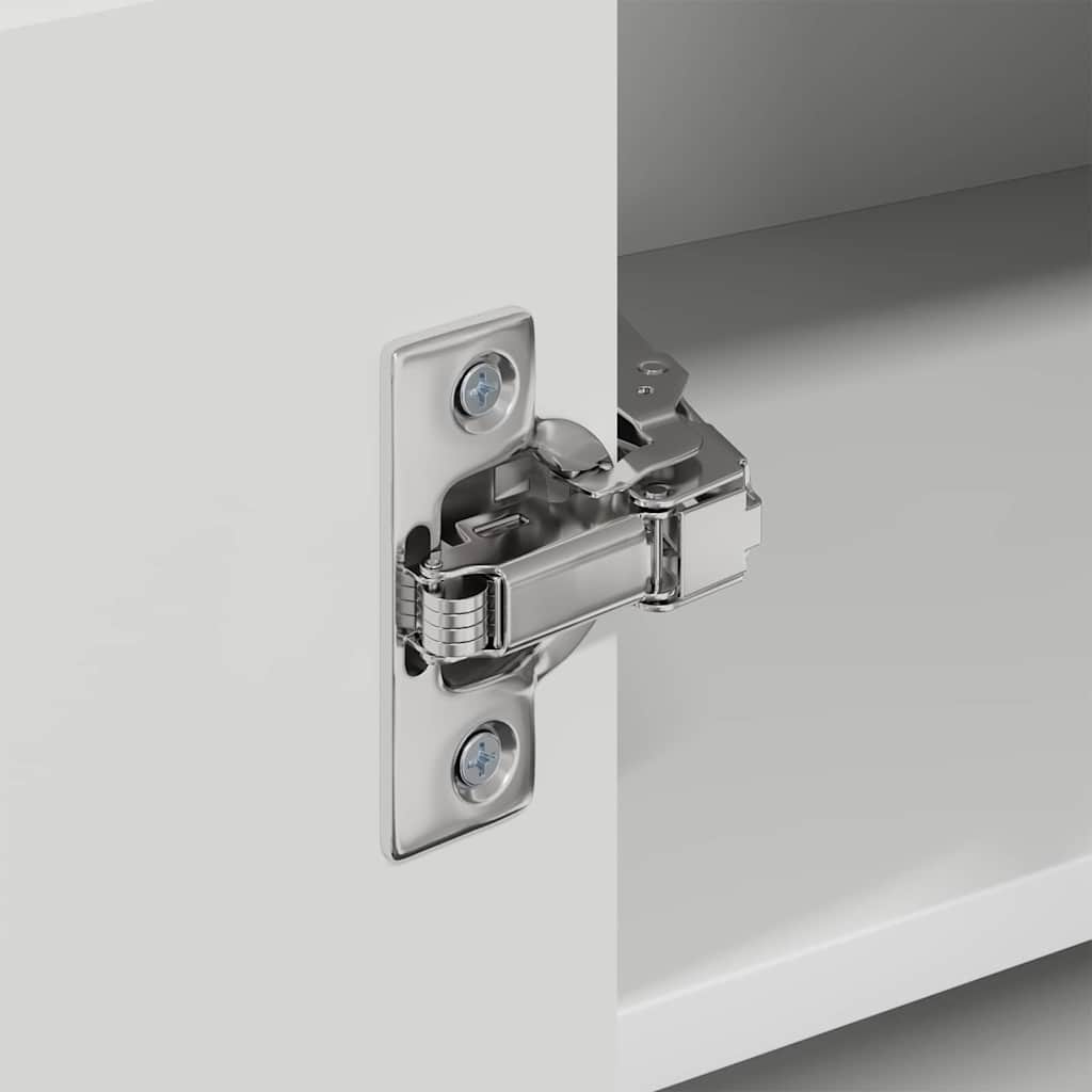 Kitchen Wall Cabinet High Gloss White 57 x 57 x 40 cm