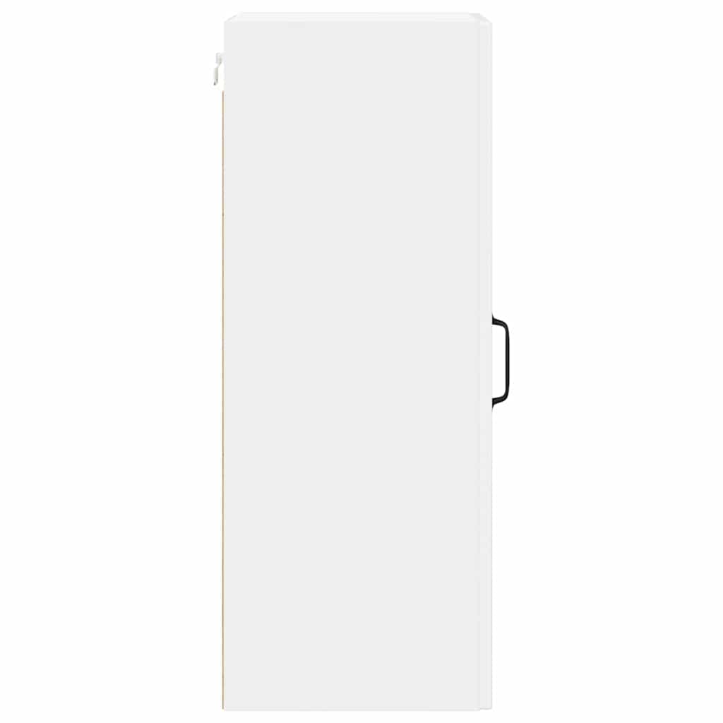 Kitchen Wall Cabinet High Gloss White 30 x 31 x 80 cm