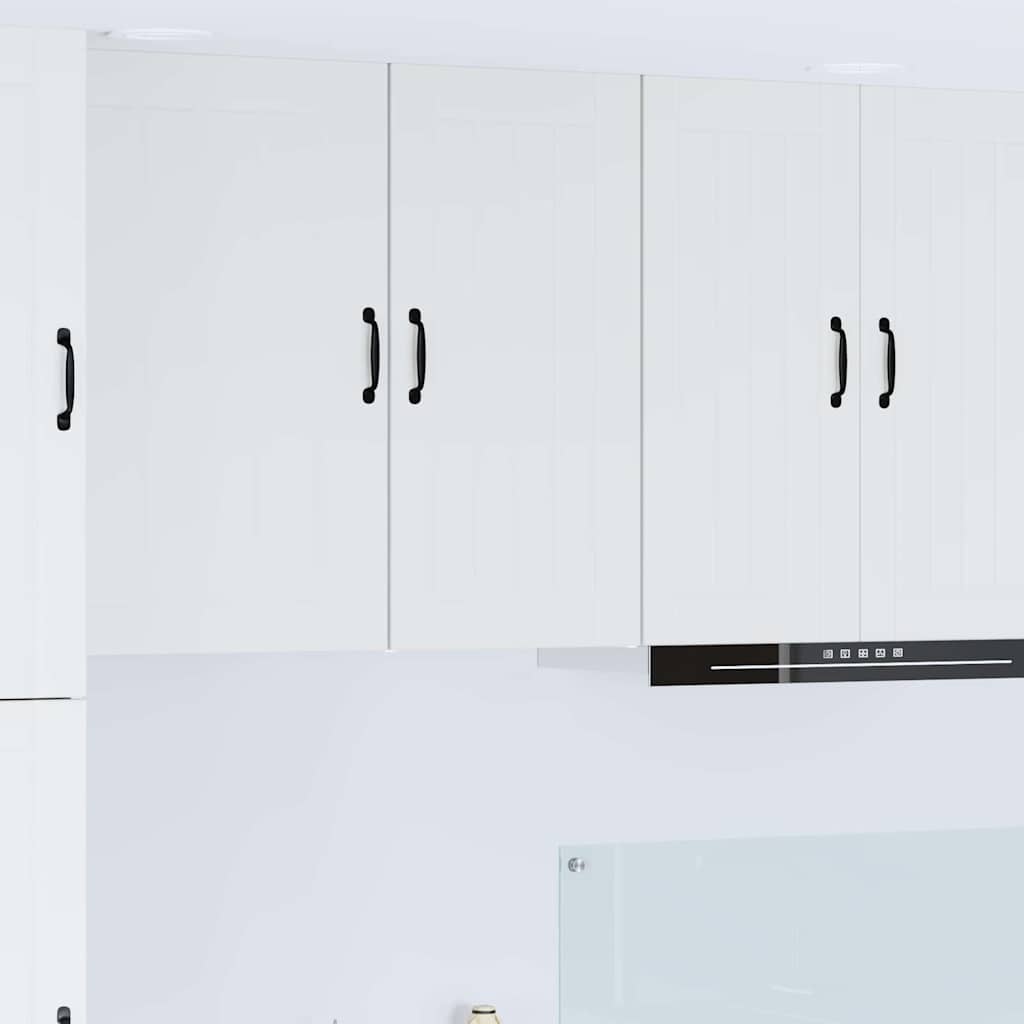 Kitchen Wall Cabinet White 40 x 31 x 80 cm Engineered Wood