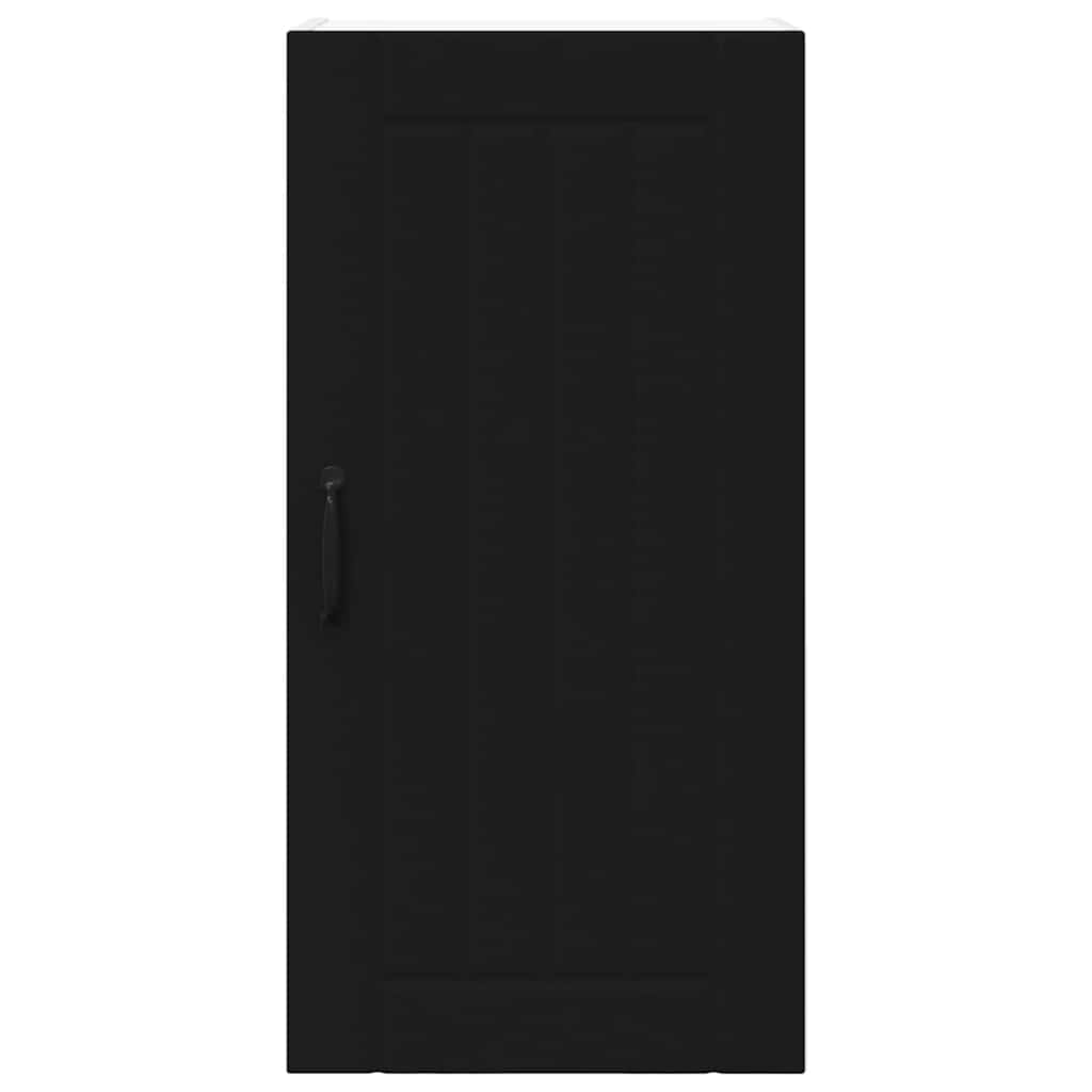 Kitchen Wall Cabinet Black 40 x 31 x 80 cm Engineered Wood