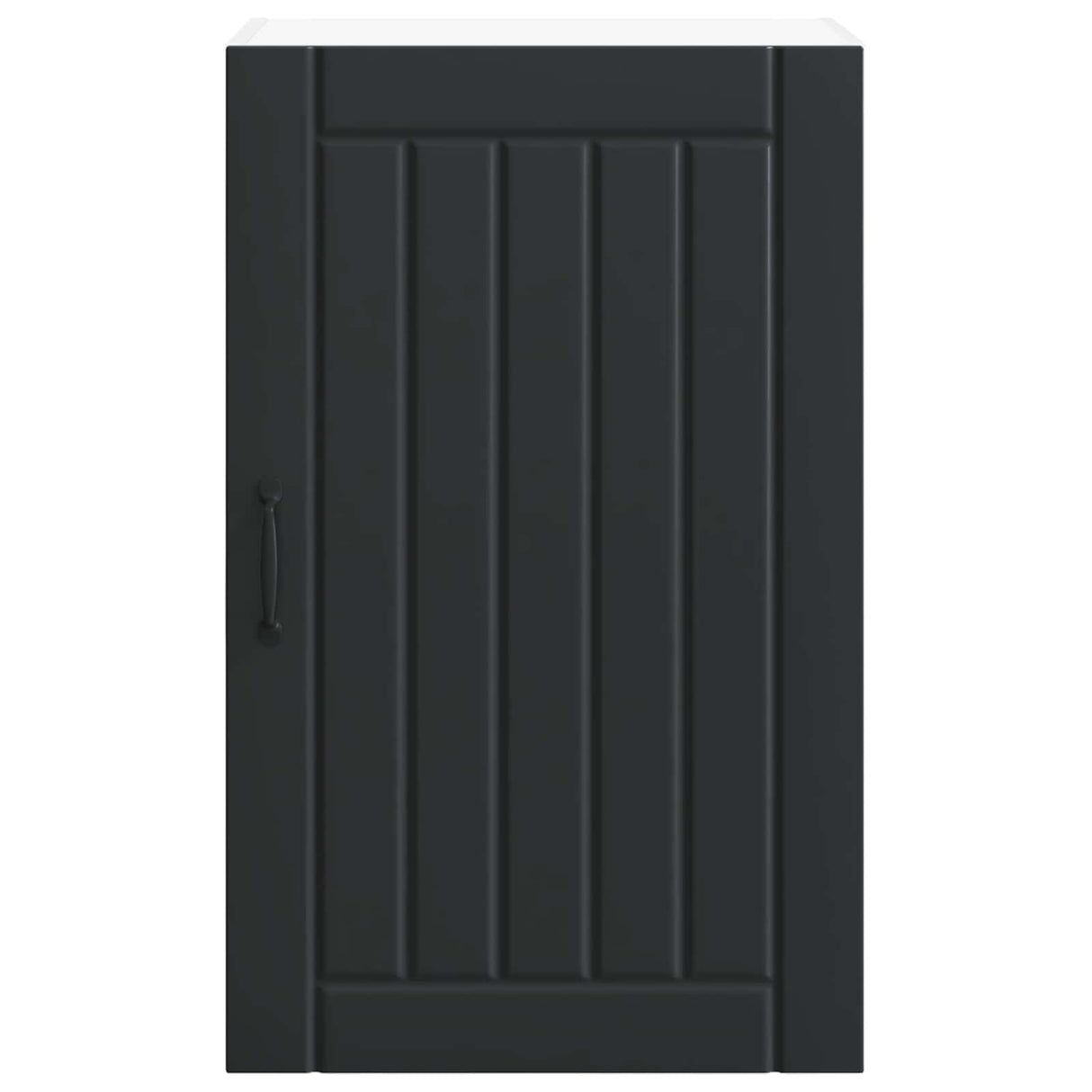 Wall Cabinet LUCCA Black 50 x 31 x 80 cm Engineered Wood