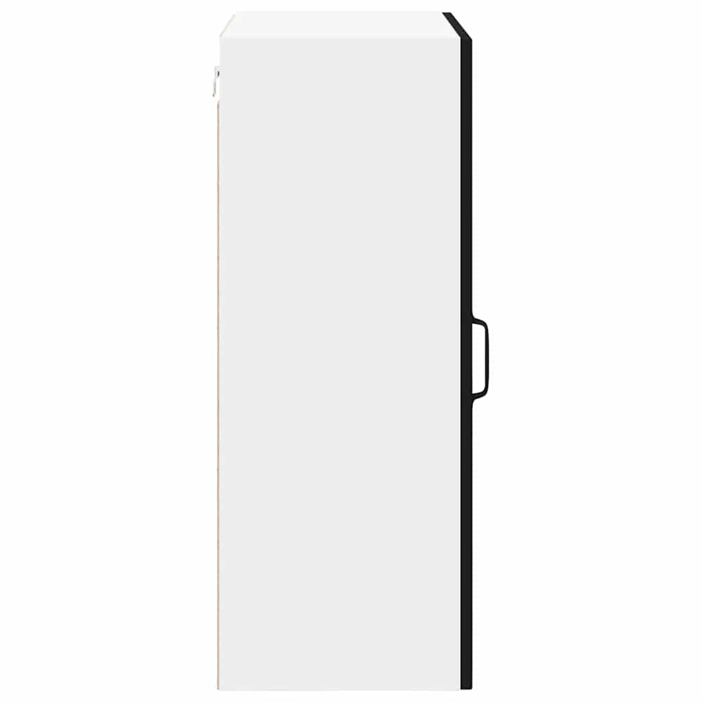 Kitchen Wall Cabinet Black 50 x 31 x 80 cm Engineered Wood