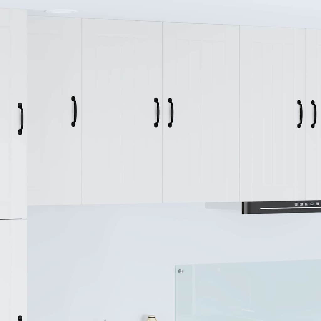 Kitchen Wall Cabinet White 80 x 31 x 80 cm Engineered Wood