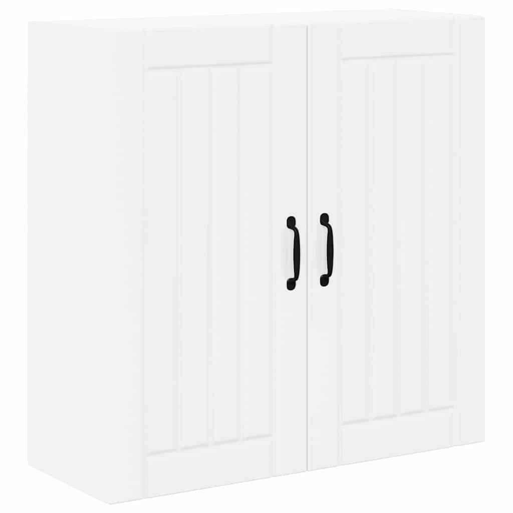 Kitchen Wall Cabinet High Gloss White 80 x 31 x 80 cm