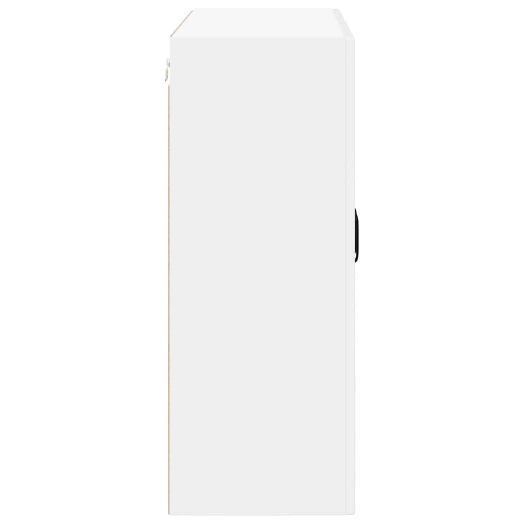 Kitchen Wall Cabinet High Gloss White 80 x 31 x 80 cm